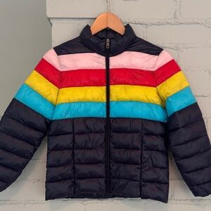 NEW Aqua Colorful Kids Puffer Jacket